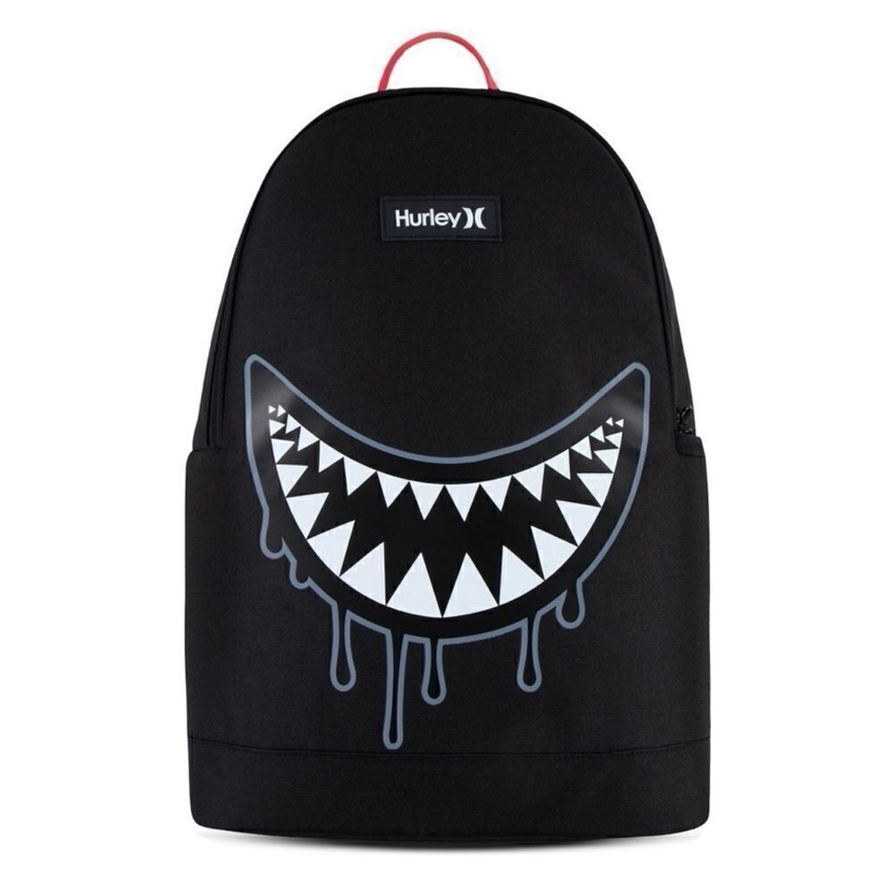 Hurley Graphic Backpack Black Shark